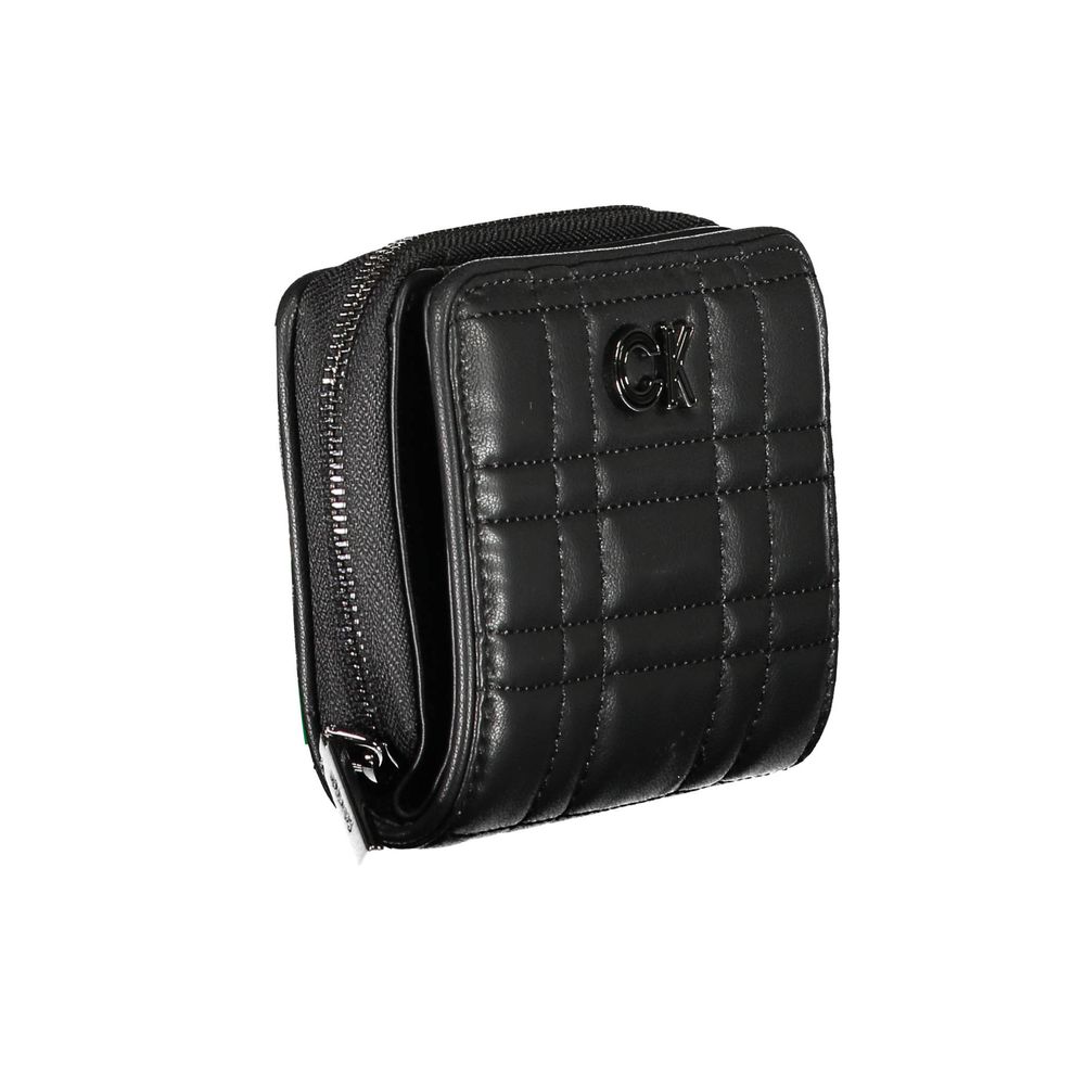 Calvin Klein Nero Polyester Damesportemonnee