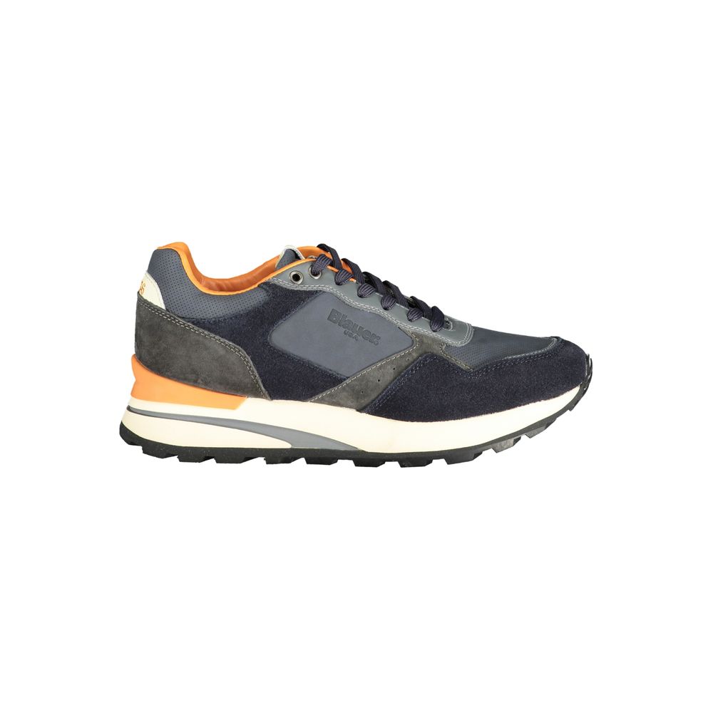 Blauer Blue Polyurethane Men's Sneaker