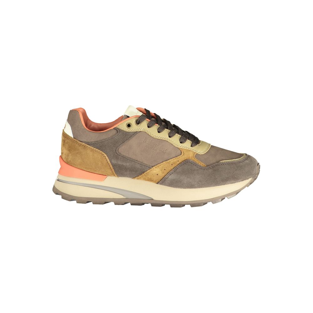 Blauer Marrone Polyurethane Men's Sneaker