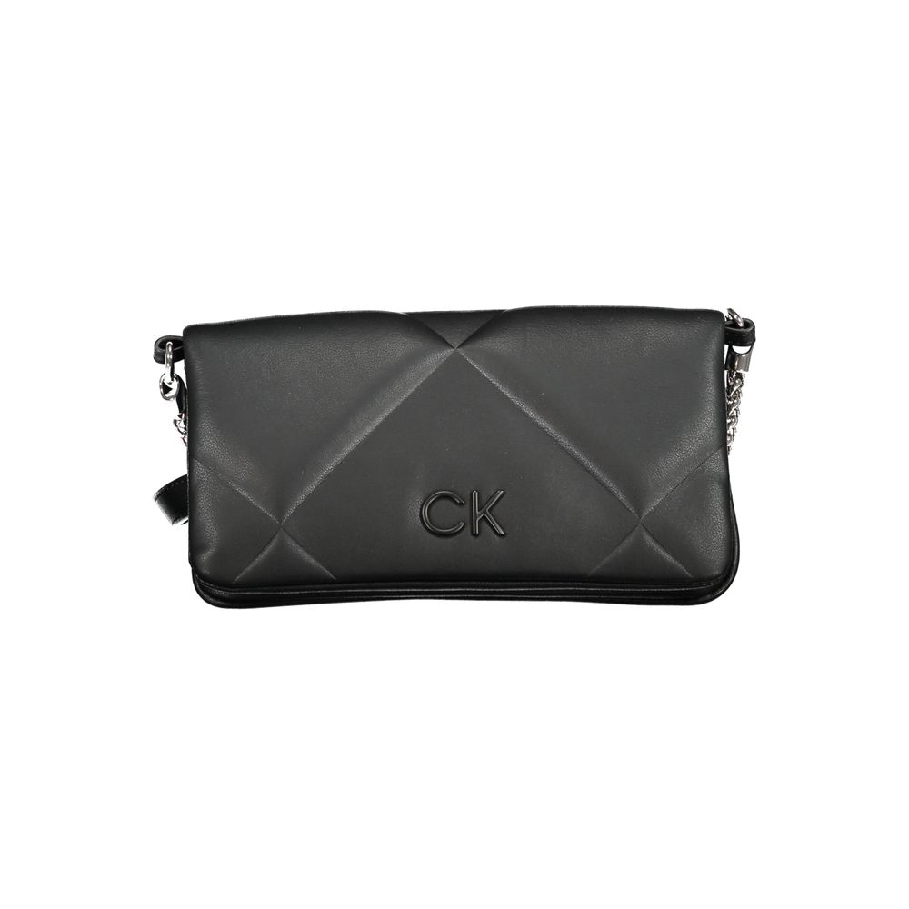 Calvin Klein Black Polyester Women's Handbag