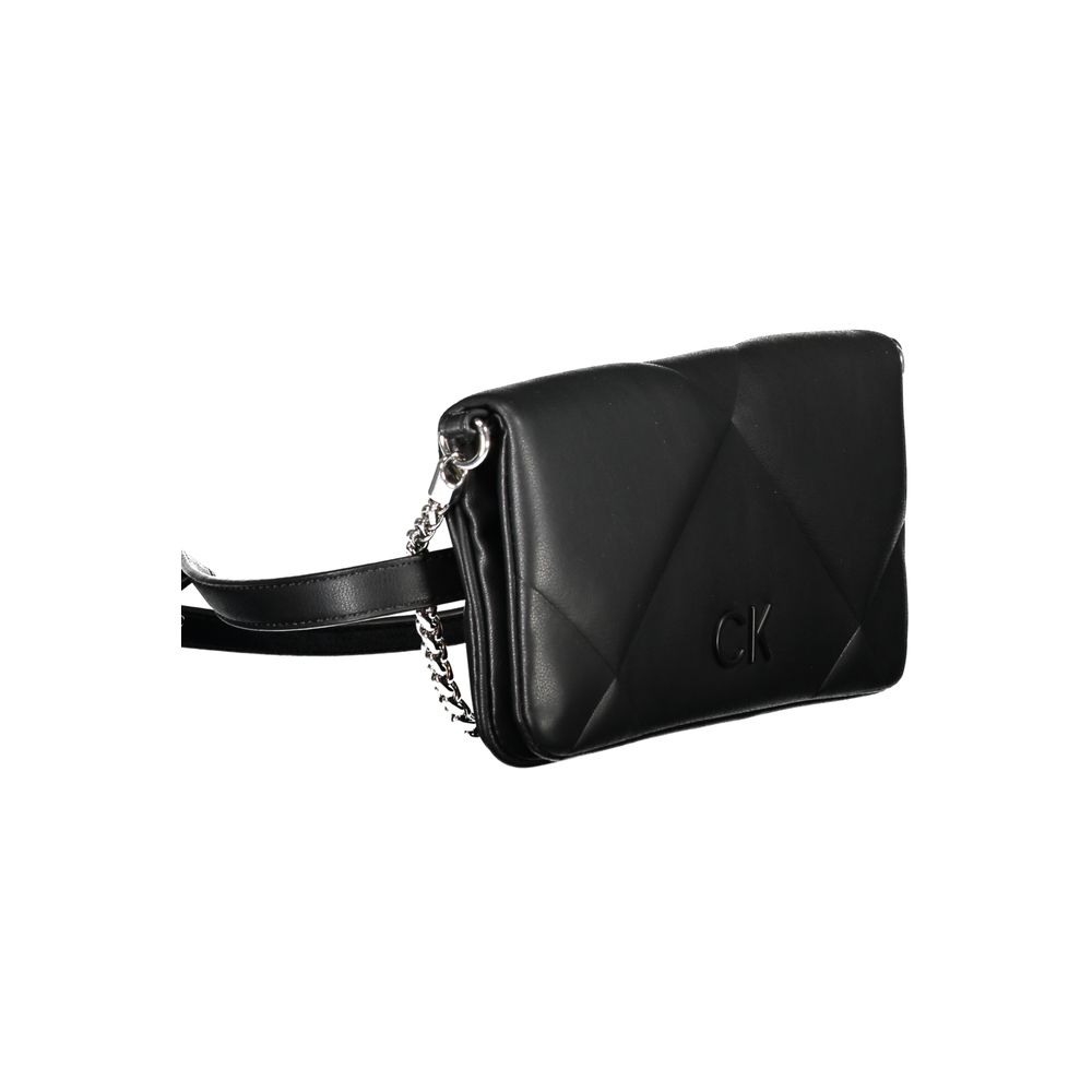 Calvin Klein Black Polyester Women's Handbag