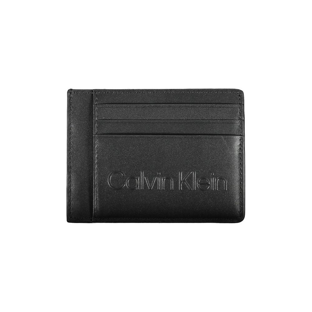 Calvin Klein Zwarte Polyethyleen Portemonnee voor Heren