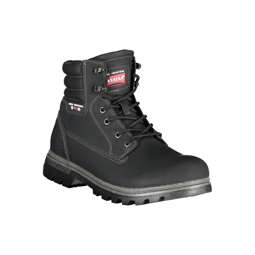 Carrera Black Polyester Herenlaars