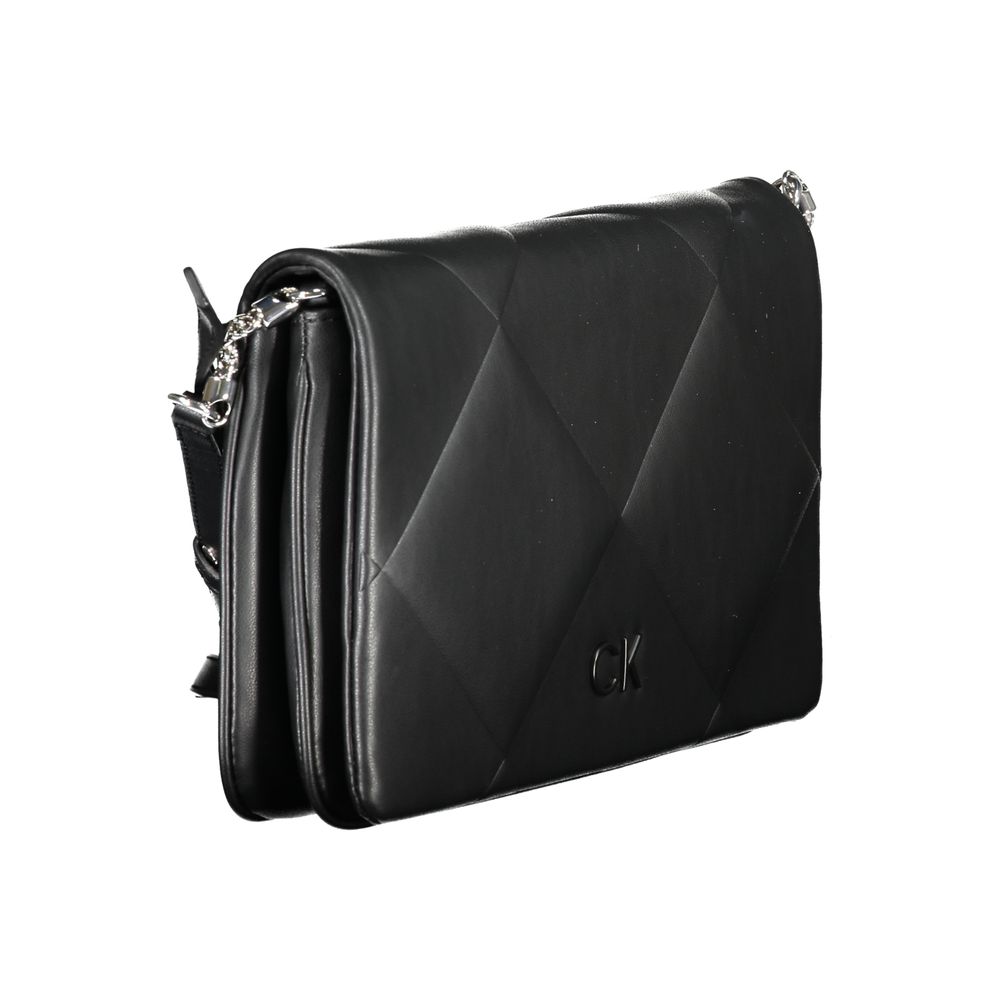 Calvin Klein Black Polyurethane Women's Handbag