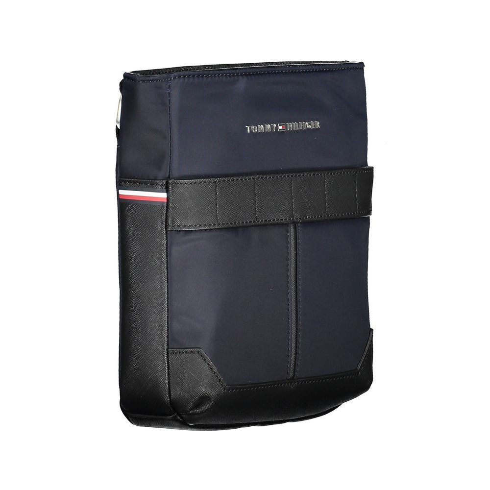 Tommy Hilfiger Blauwe Polyurethaan Heren Schoudertas