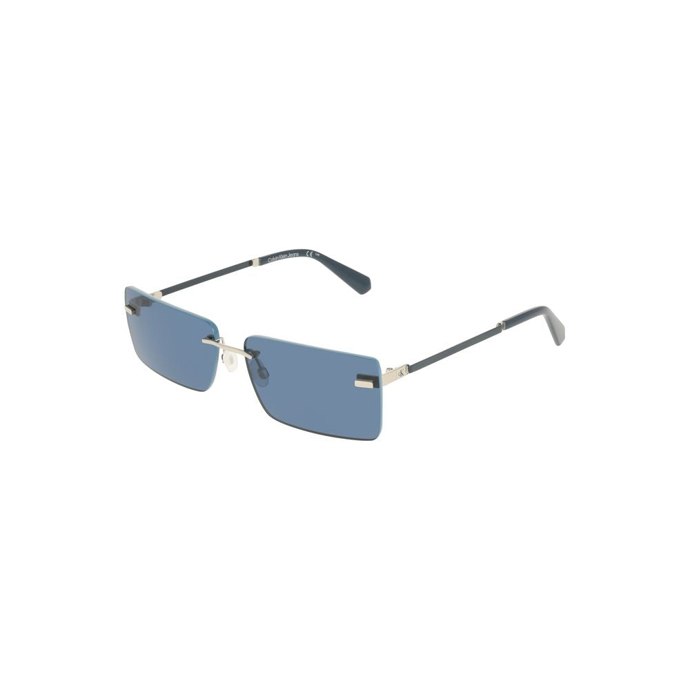 Calvin Klein Azzurro Metal Women Sunglass