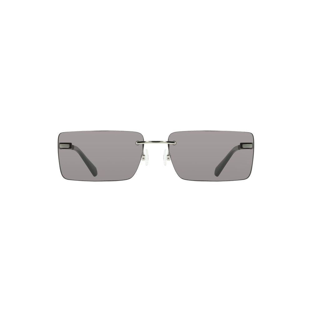 Calvin Klein Black Metal Women's Sunglasses