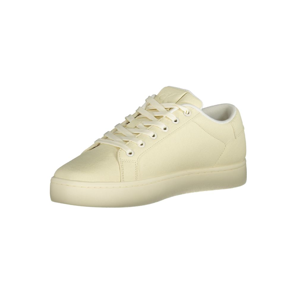 Calvin Klein Wit Polyester Heren Sneaker