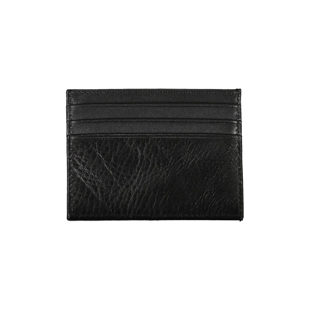 Tommy Hilfiger Nero Leren Heren Portemonnee
