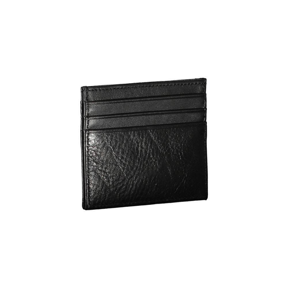 Tommy Hilfiger Nero Leren Heren Portemonnee