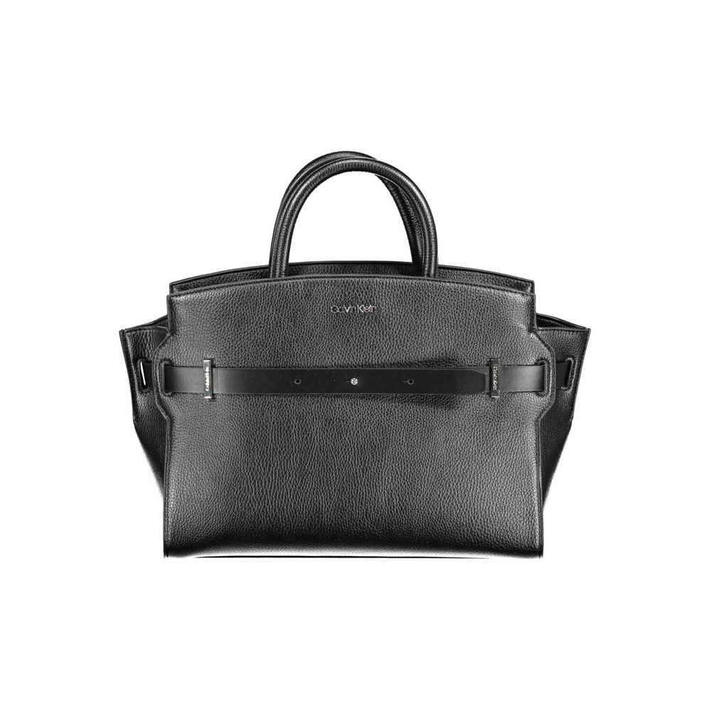 Calvin Klein Black Polyurethane Women's Handbag