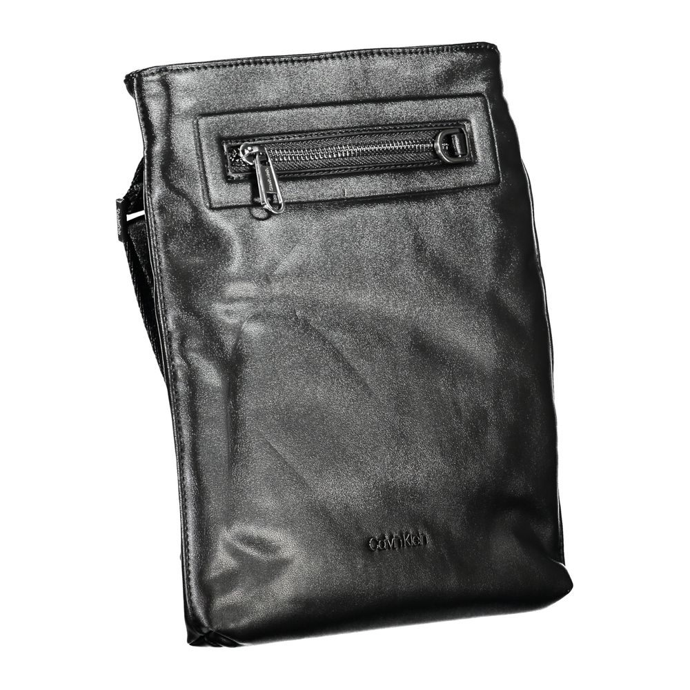 Calvin Klein Nero Polyester Heren Schoudertas
