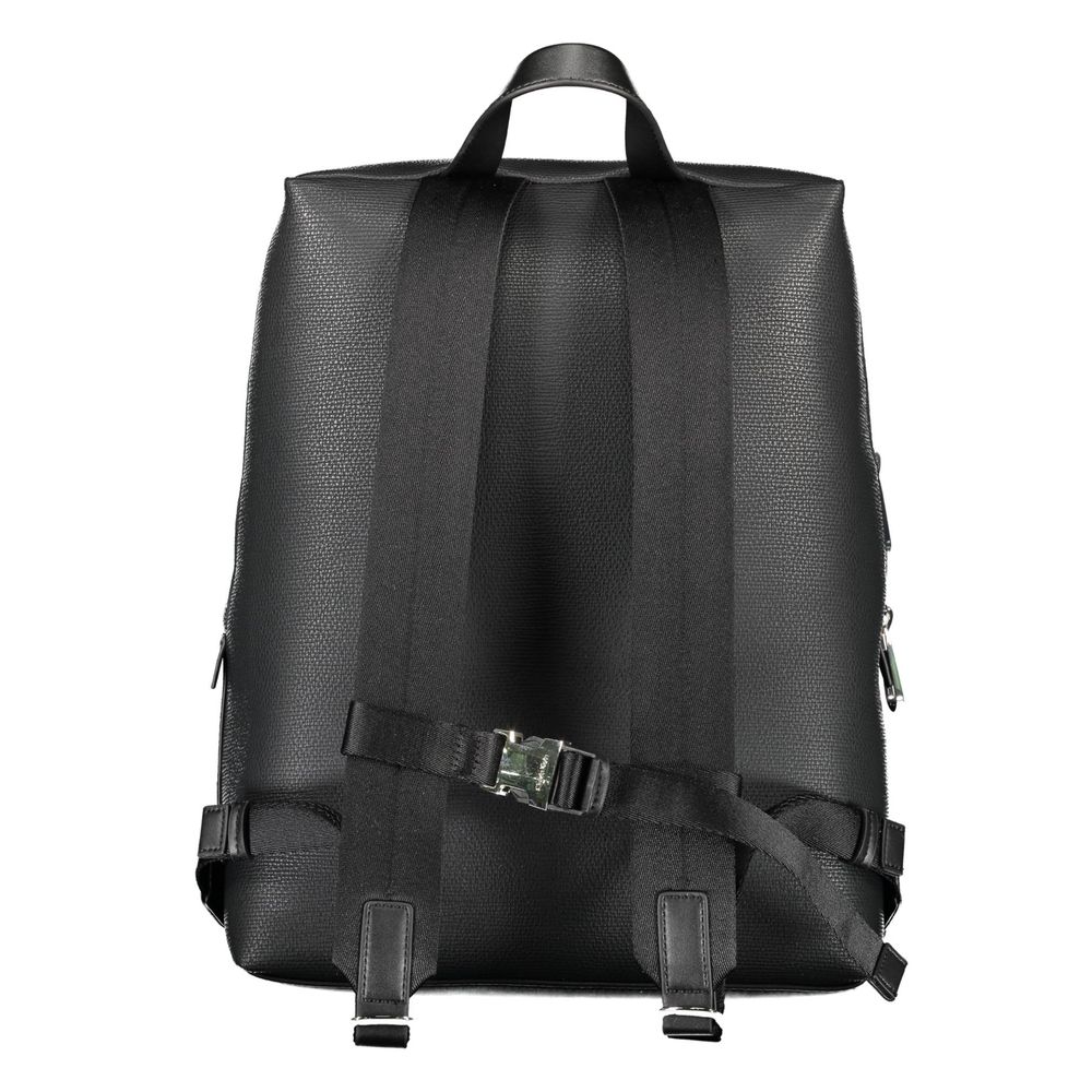 Calvin Klein Black Polyester Men's Backpack