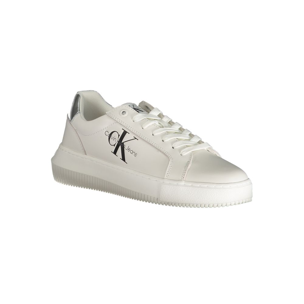 Calvin Klein White Polyurethane Women's Sneaker