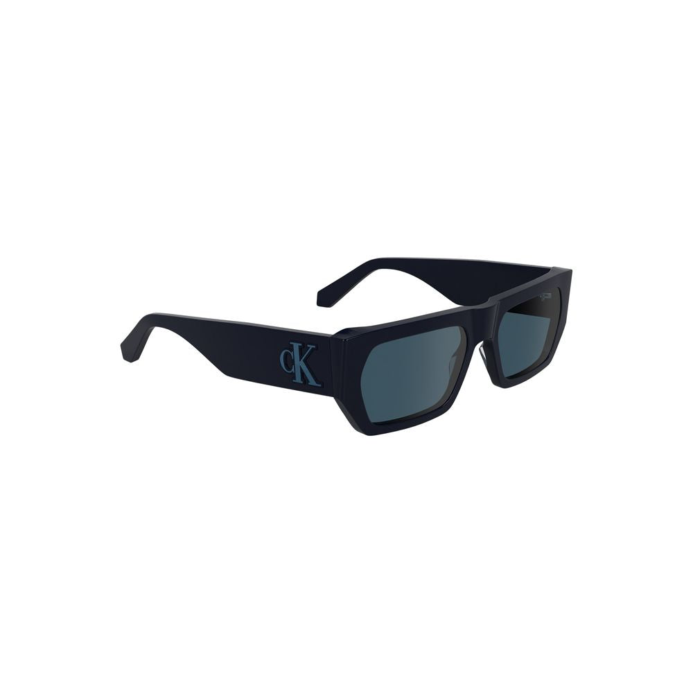 Calvin Klein Blue Acetate Women's Sunglasses