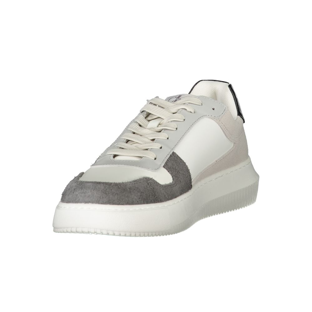 Calvin Klein White Polyethylene Men's Sneaker