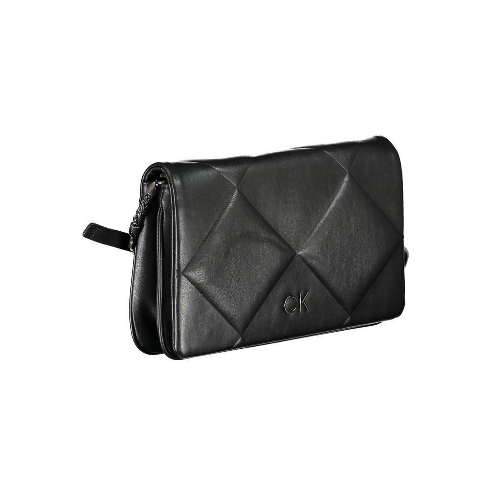 Calvin Klein Black Polyester Women's Shoulder Bag