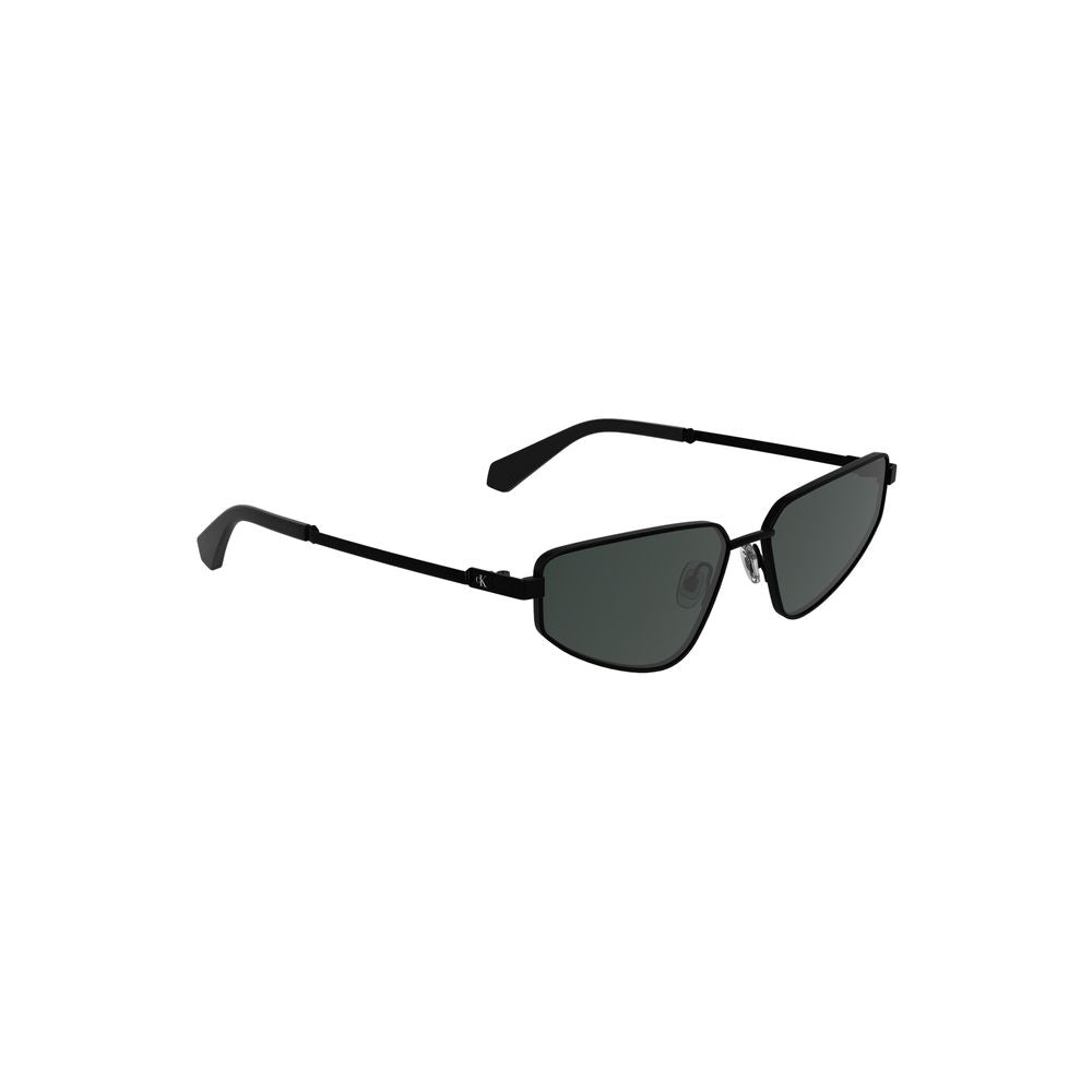 Calvin Klein Black Metal Women's Sunglasses