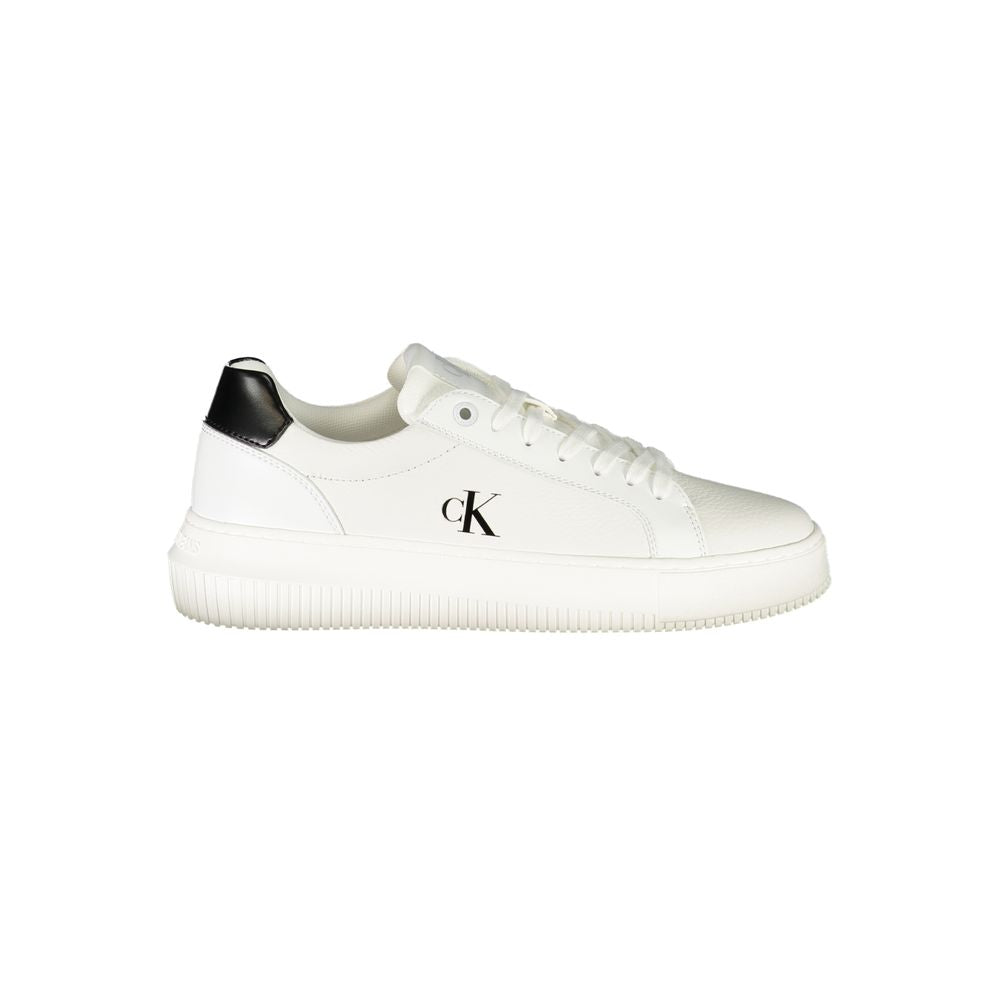 Calvin Klein White Polyurethane Women's Sneaker