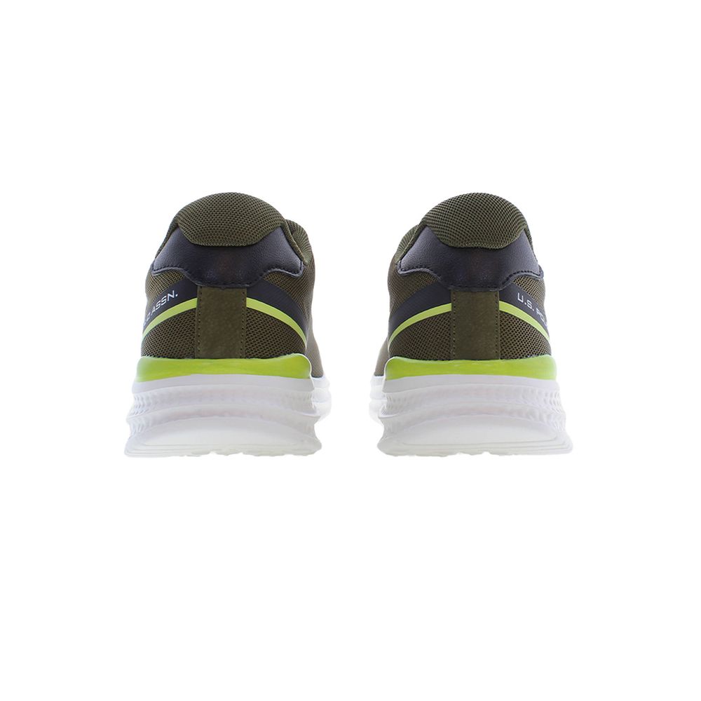 U.S. POLO ASSN. Groene polyester herensneaker