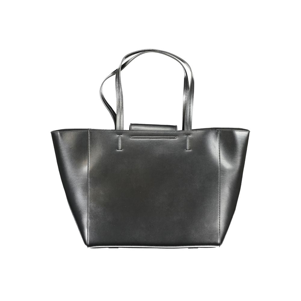 Calvin Klein Black Recycled Polyester Women's Handbag