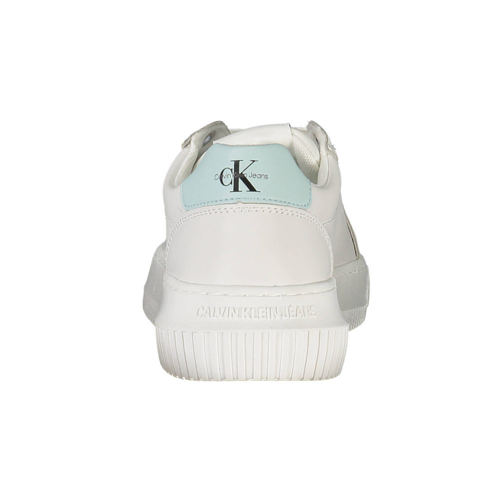 Calvin Klein White Leather Women's Sneaker