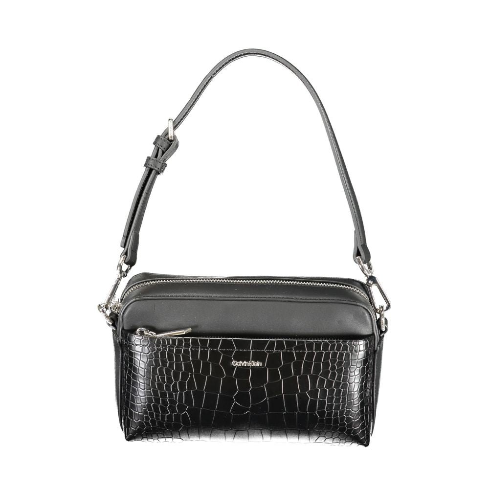 Calvin Klein Black Polyurethane Women's Bag