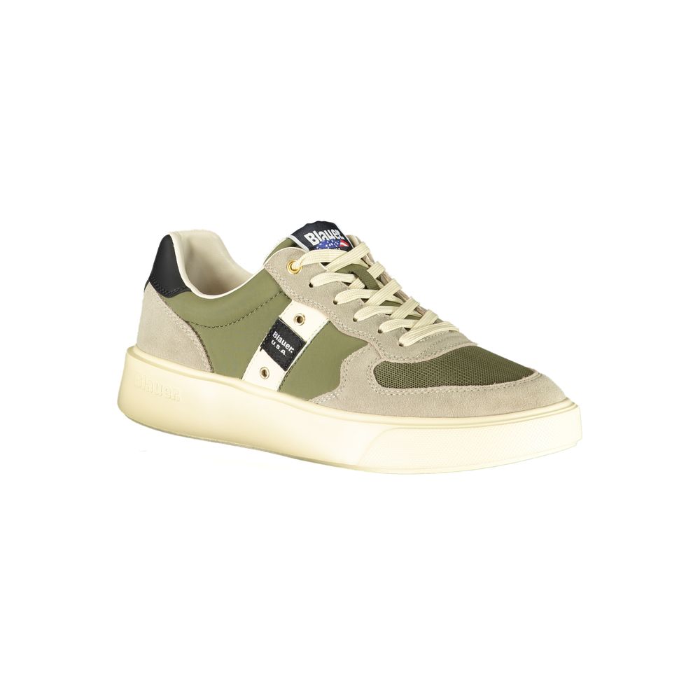 Blauer Green Leather Men's Sneaker