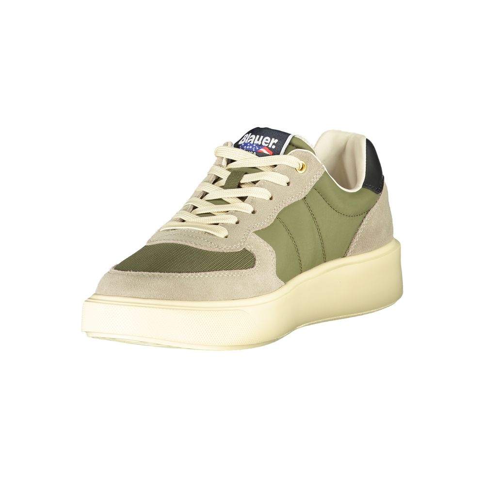 Blauer Green Leather Men's Sneaker