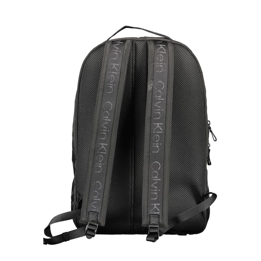 Calvin Klein Zwarte Herenrugzak van Gerecycled Polyester