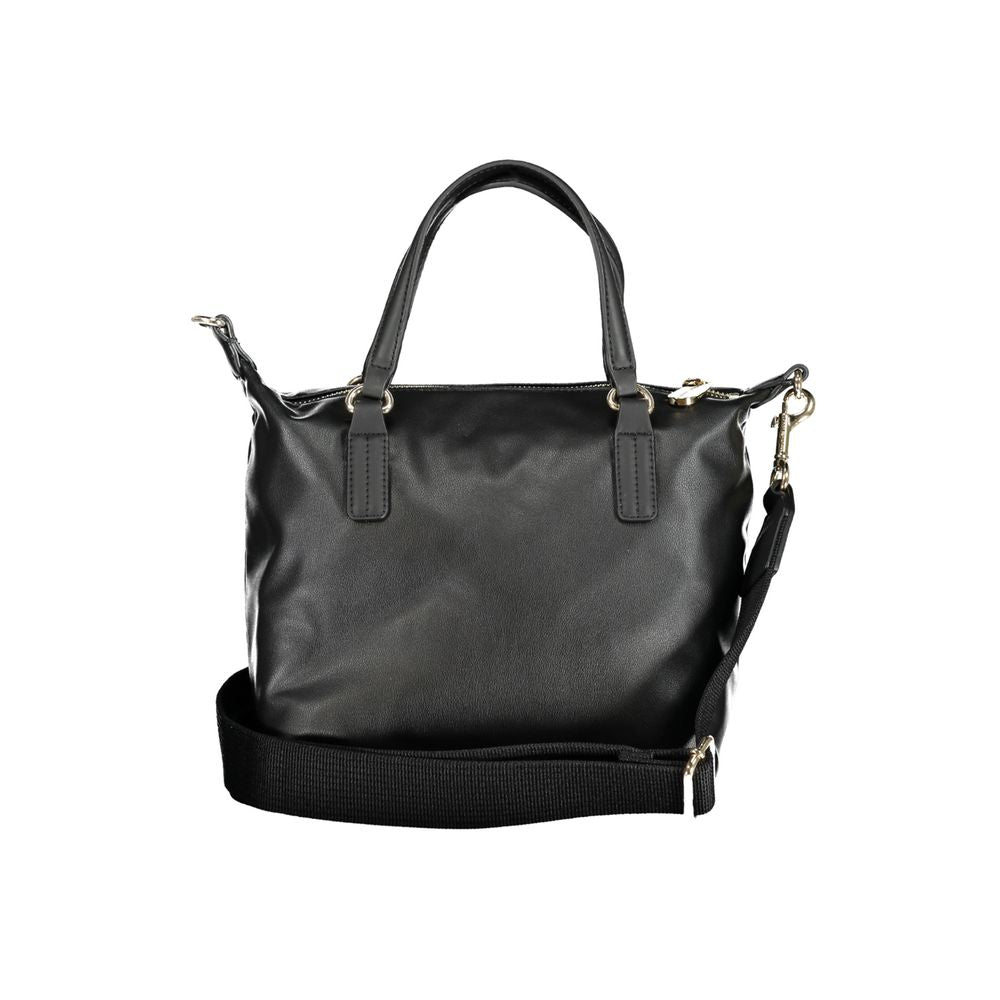Tommy Hilfiger Black Polyester Women's Handbag