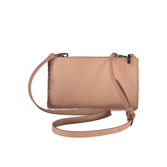 Calvin Klein Pink Polyester Women Shoulder Bag