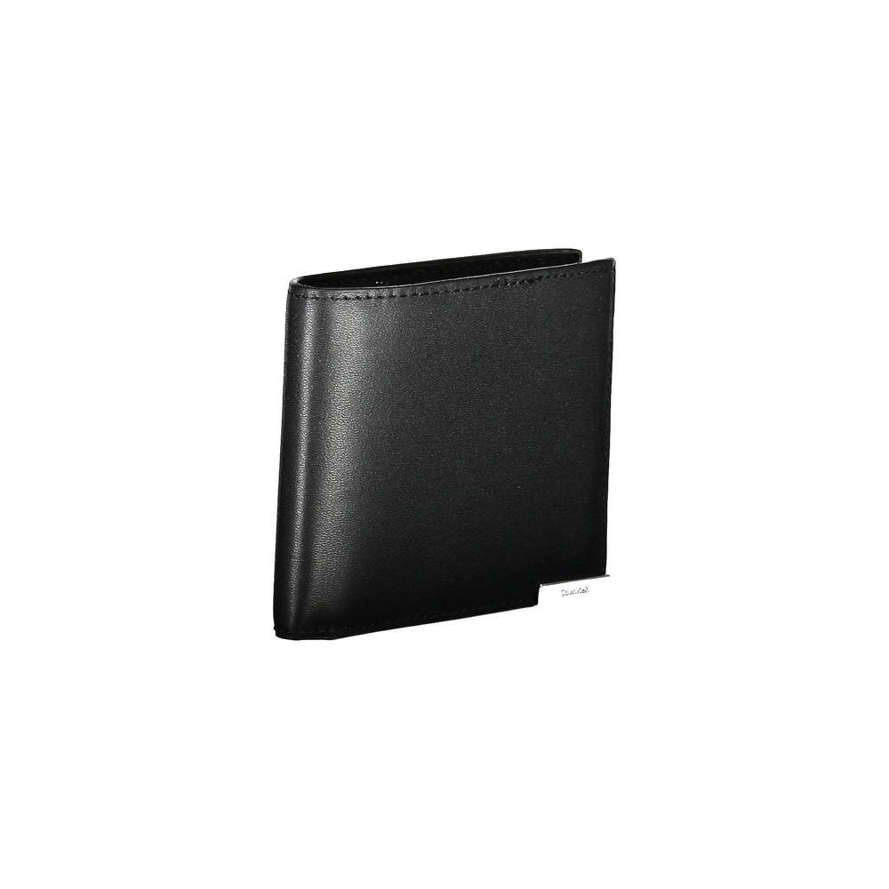 Calvin Klein Black Polyurethane Men's Wallet