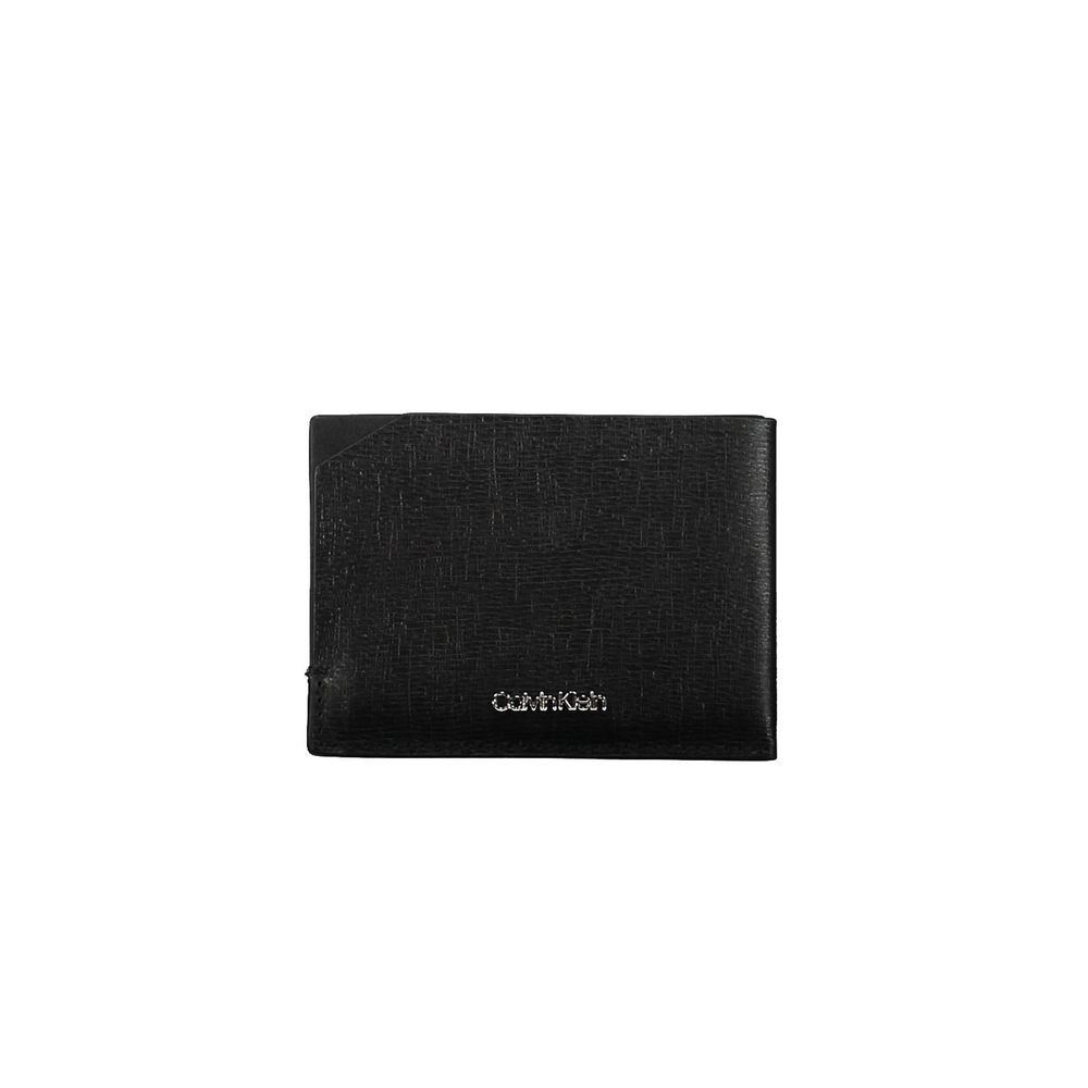 Calvin Klein Zwart Leren Herenportemonnee