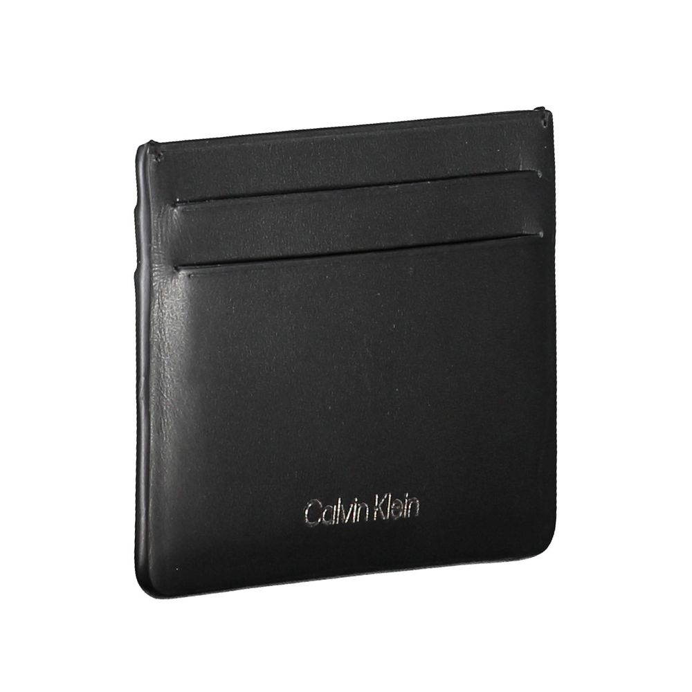 Calvin Klein Zwart Leren Herenportemonnee