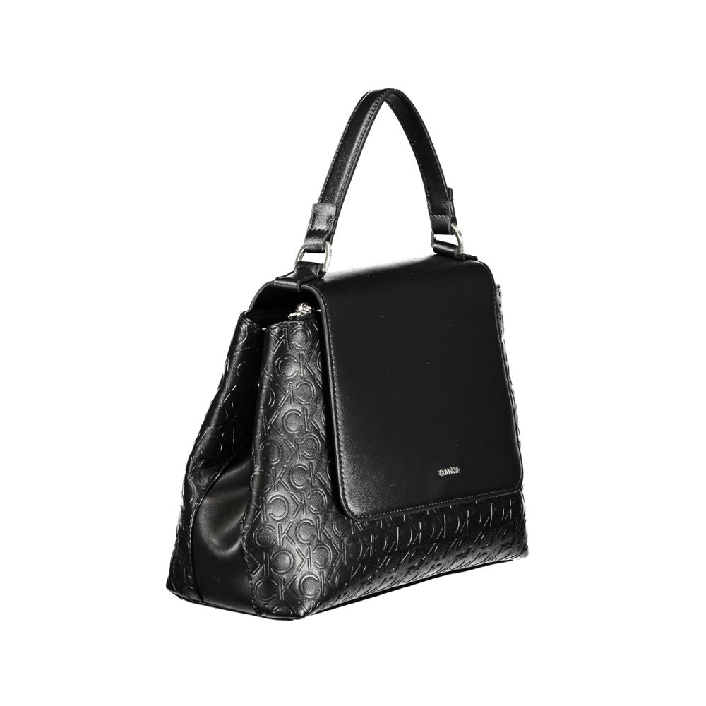 Calvin Klein Black Polyester Women's Handbag