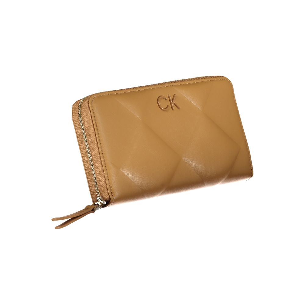 Calvin Klein Brown Polyurethane Women's Wallet