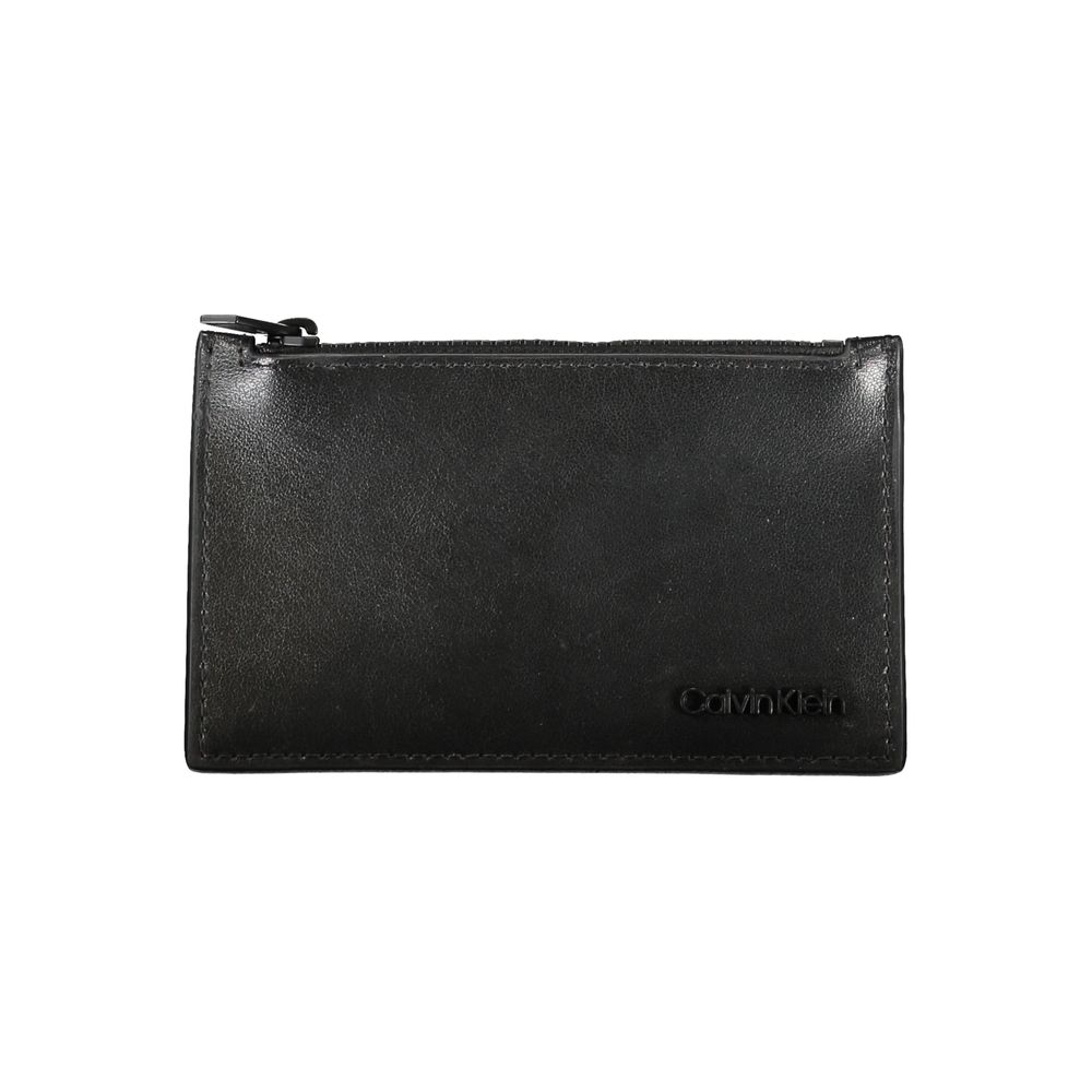 Calvin Klein Zwart Leren Herenportemonnee
