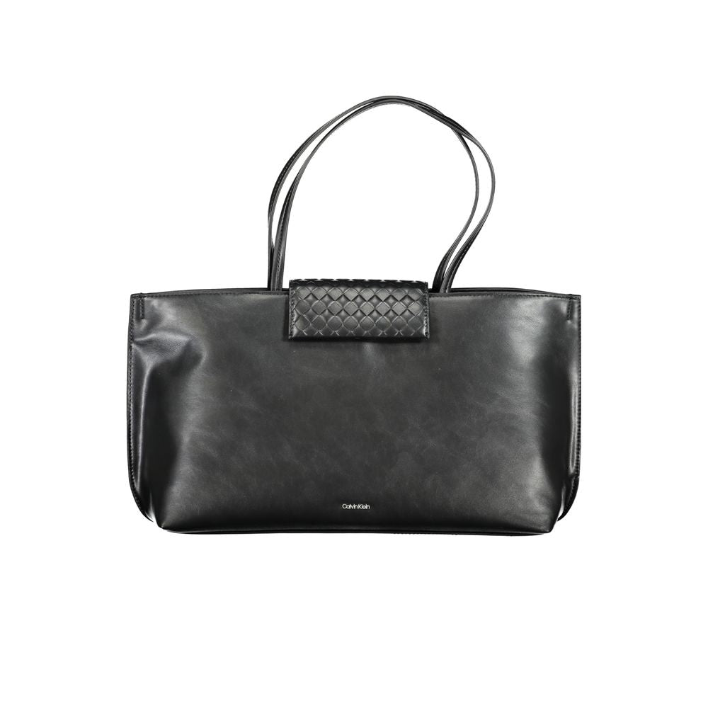 Calvin Klein Black Polyester Women's Handbag