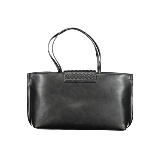 Calvin Klein Black Polyester Women's Handbag