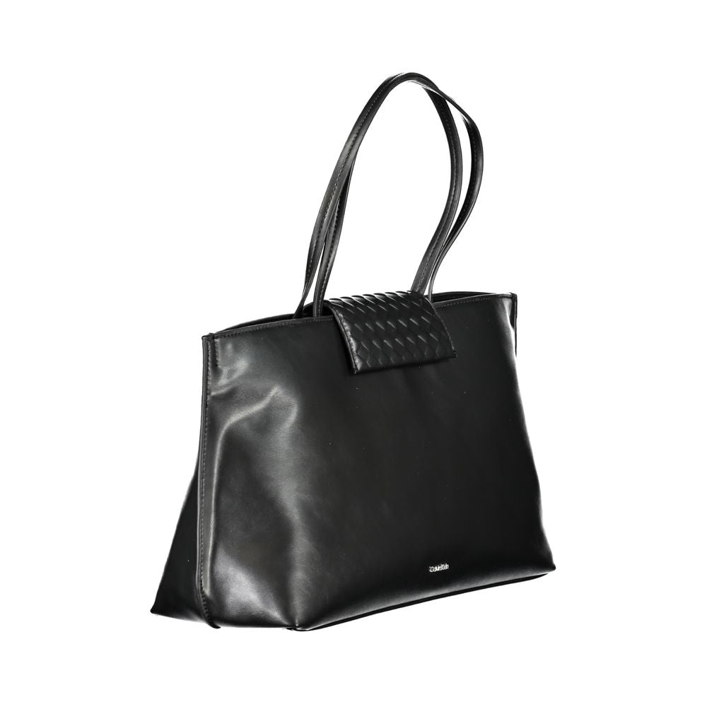 Calvin Klein Black Polyester Women's Handbag
