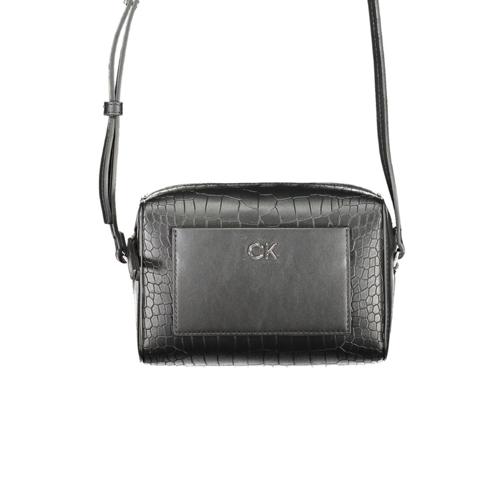 Calvin Klein Black Polyester Women's Shoulder Bag