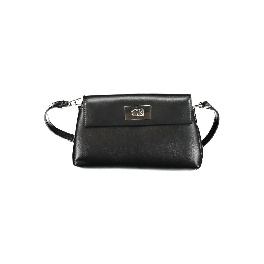 Calvin Klein Black Polyester Women's Handbag