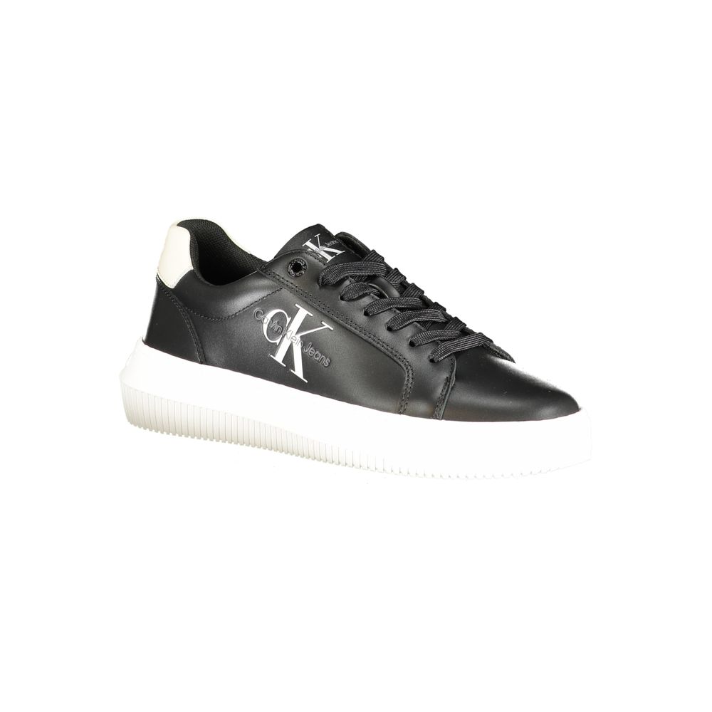 Calvin Klein White Polyester Men's Sneaker