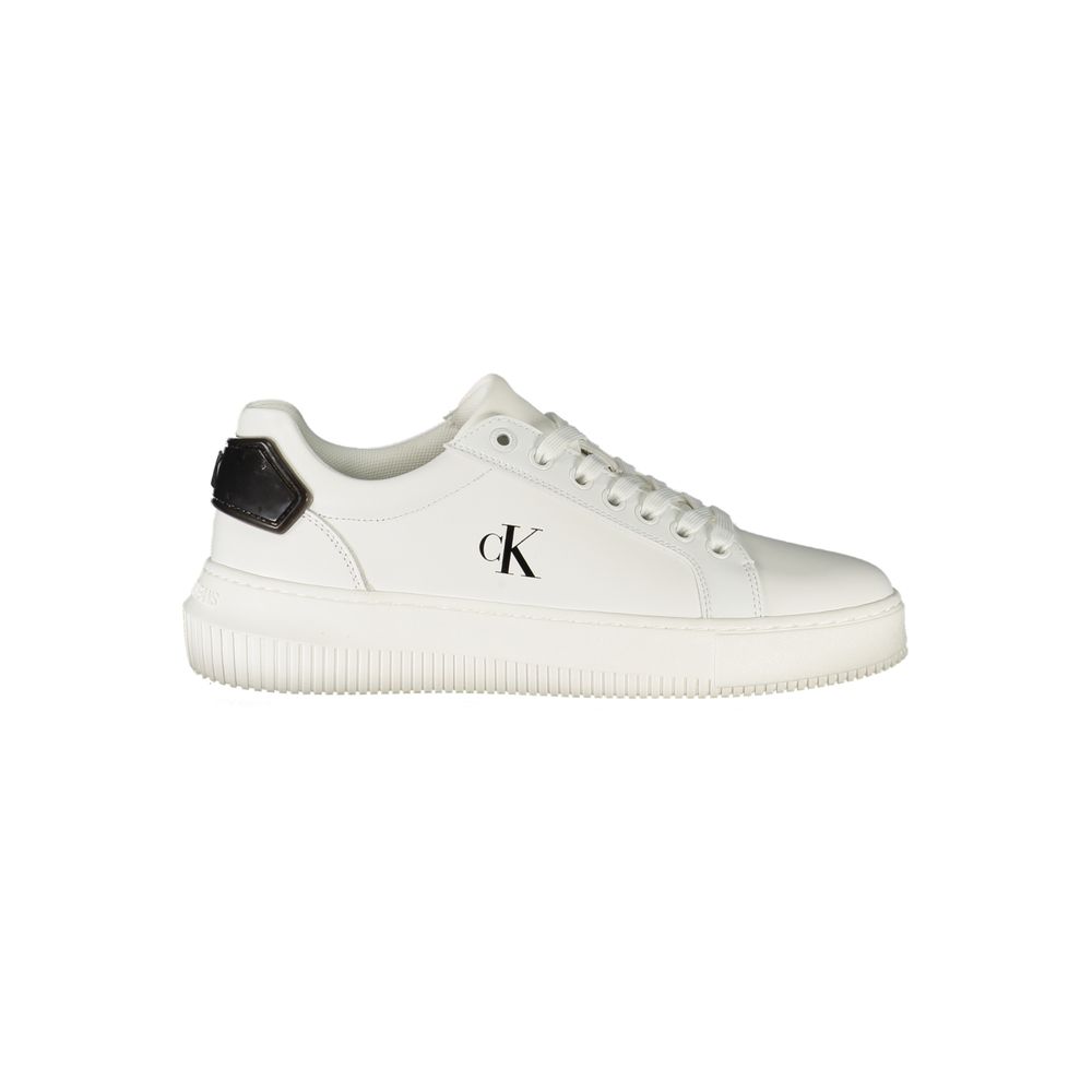 Calvin Klein White Polyurethane Women's Sneaker