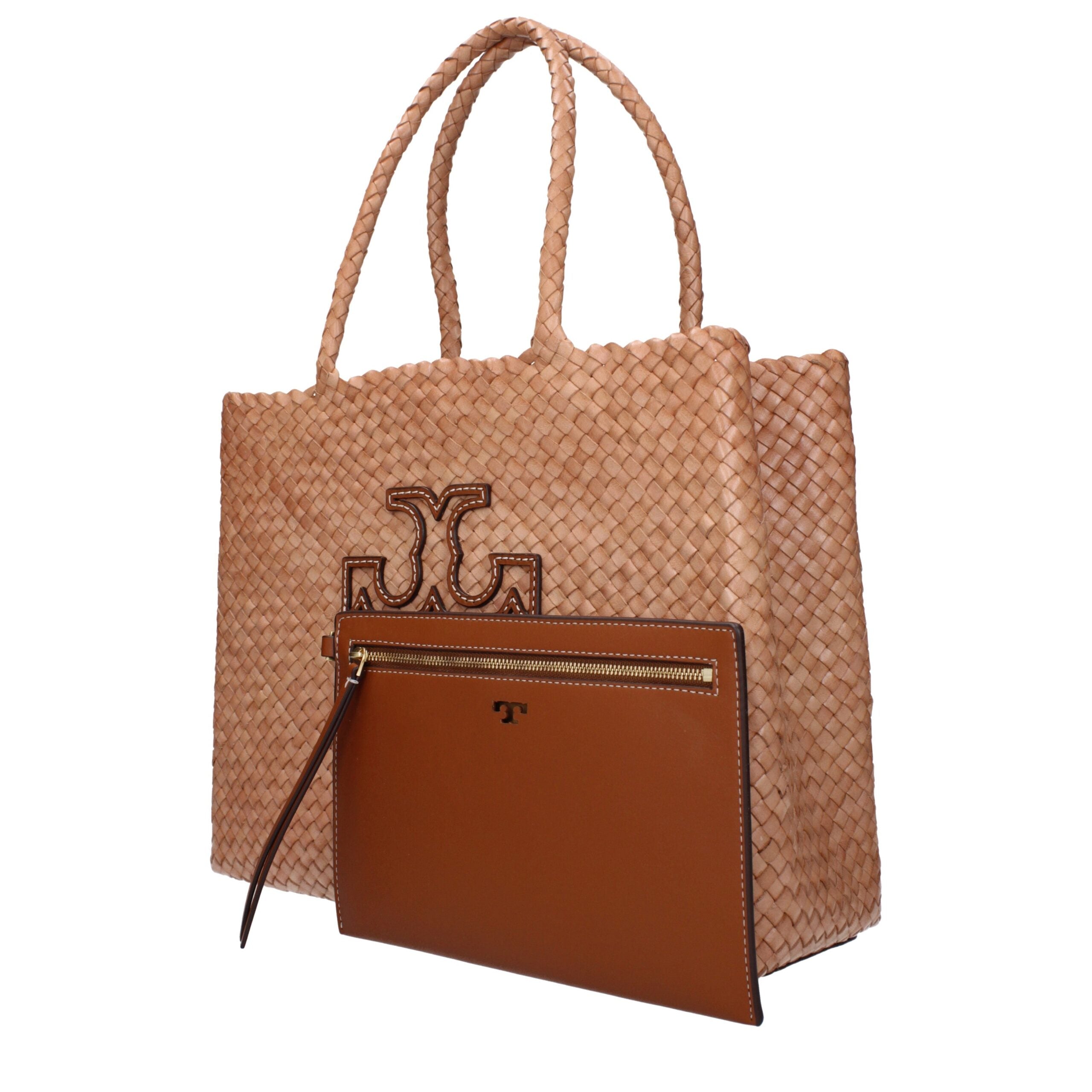 Tory Burch Pink Leather Shoulder Bag
