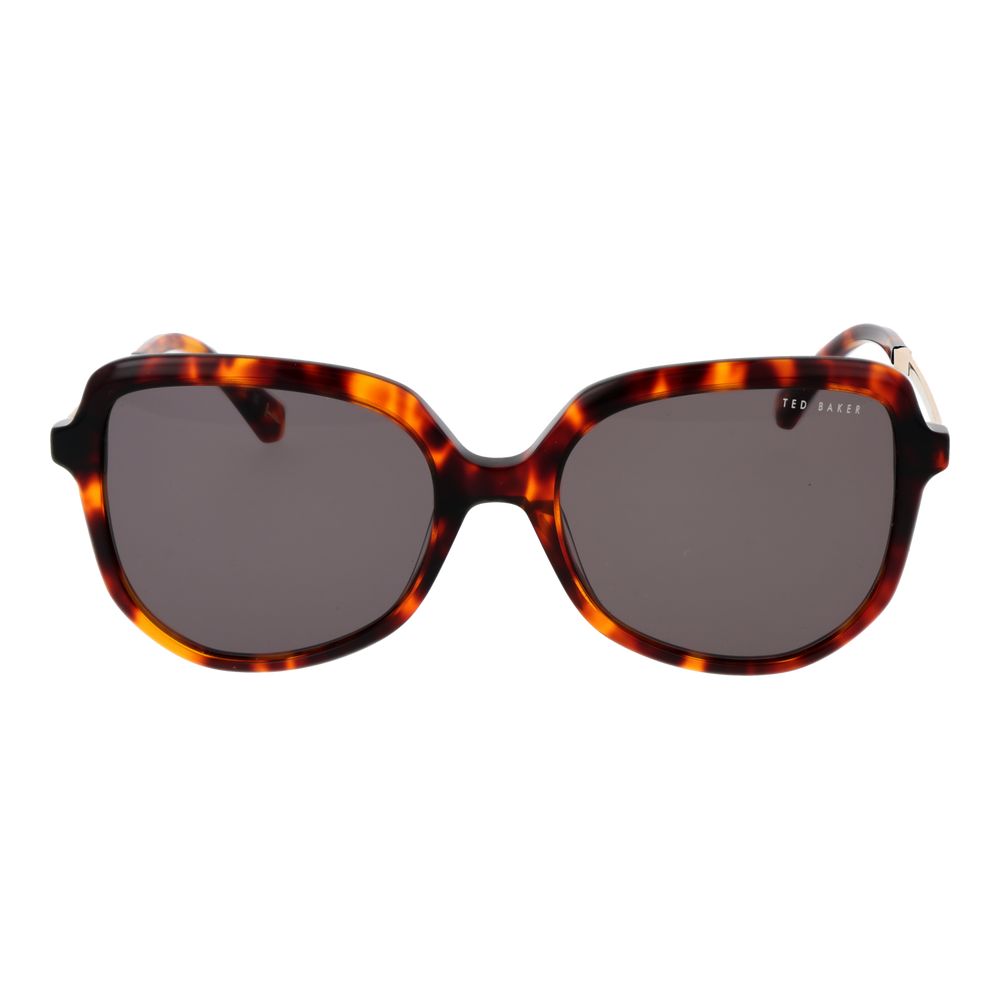 Ted Baker bruine acetaat zonnebril