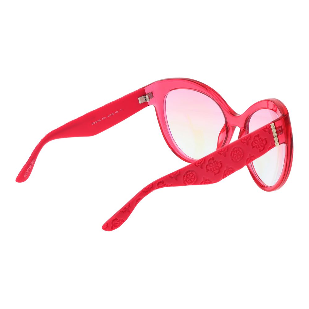 Guess roestvrijstalen zonnebril roze