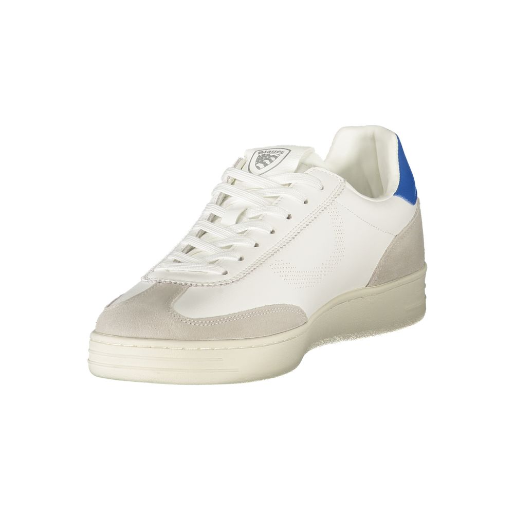 Blauer White Polyurethane Heren Sneaker