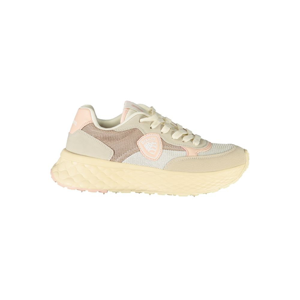 Blauer Beige Polyurethane Women's Sneaker